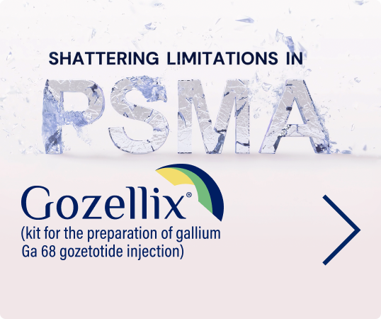 Visit the Gozellix healthcare professional site to see how we're shattering limitations in PSMA.